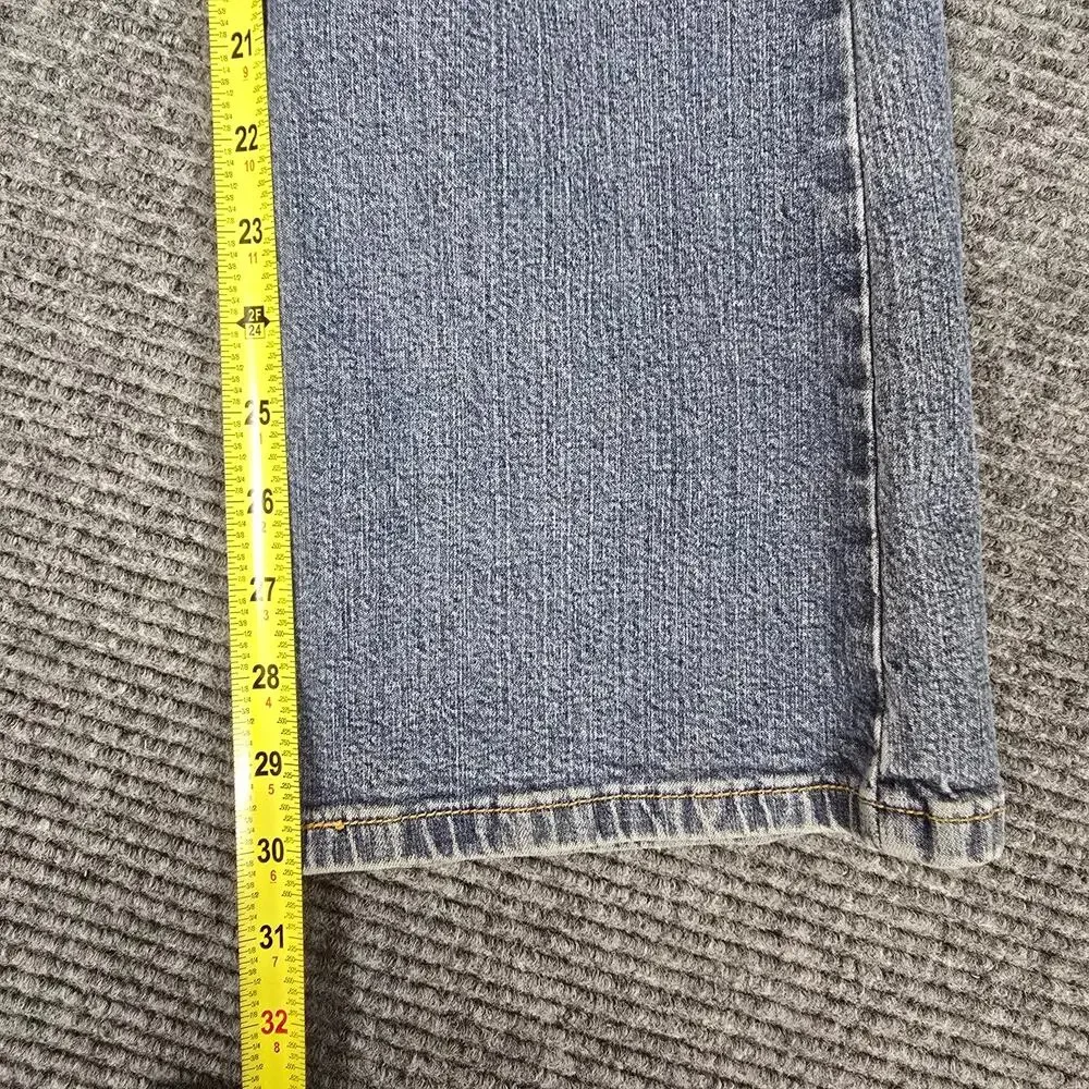 Vintage Levi's 518 Superlow Boot Cut Juniors Jeans 11S 32x30 Y2K